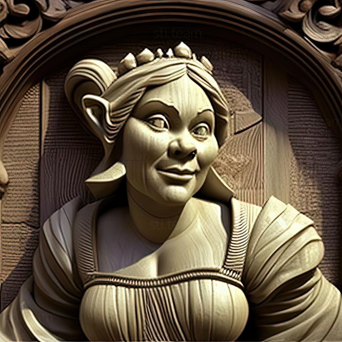 3D model st Fiona FROM Shrek (STL)